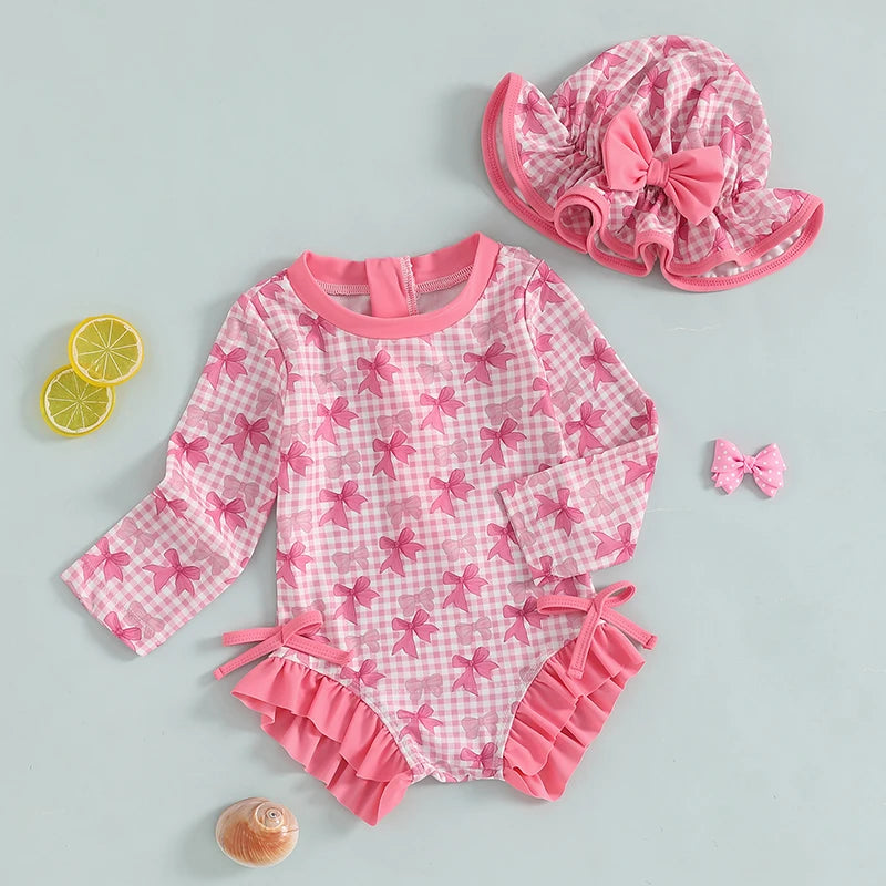 בגד ים מעוצב מלא לבנות-שילה