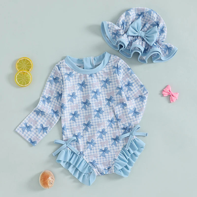 בגד ים מעוצב מלא לבנות-שילה