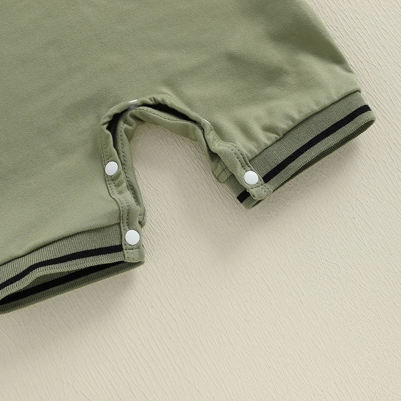 אוברול צווארון חגיגי-דינוזאור