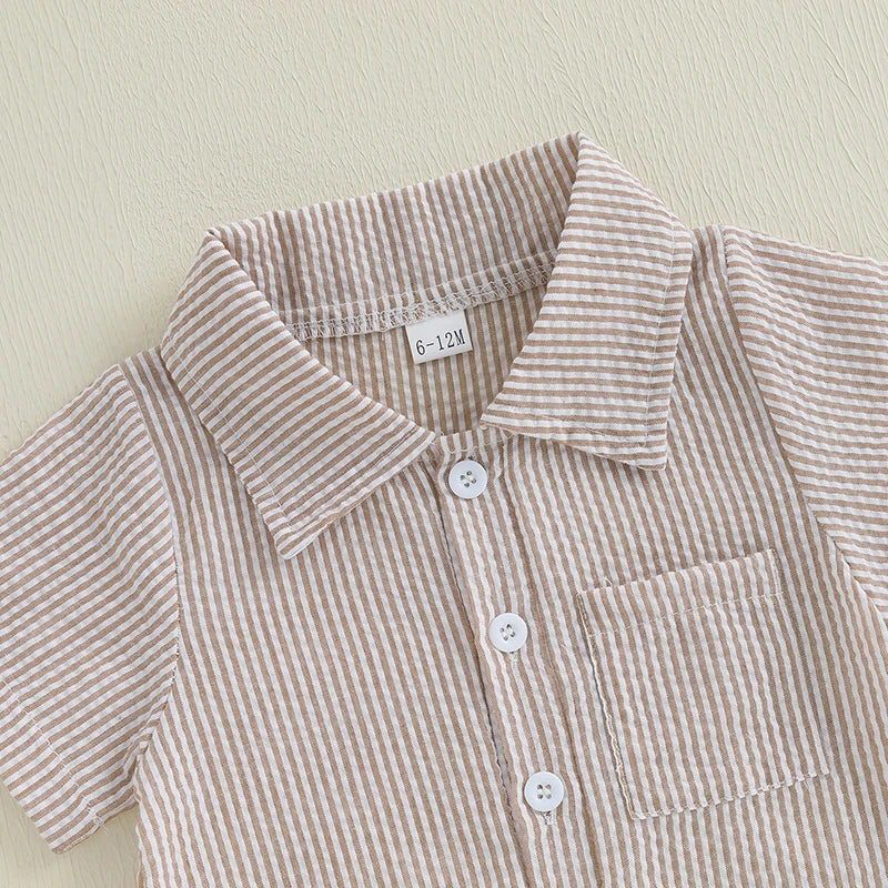 אוברול מכופתר-אלמוג