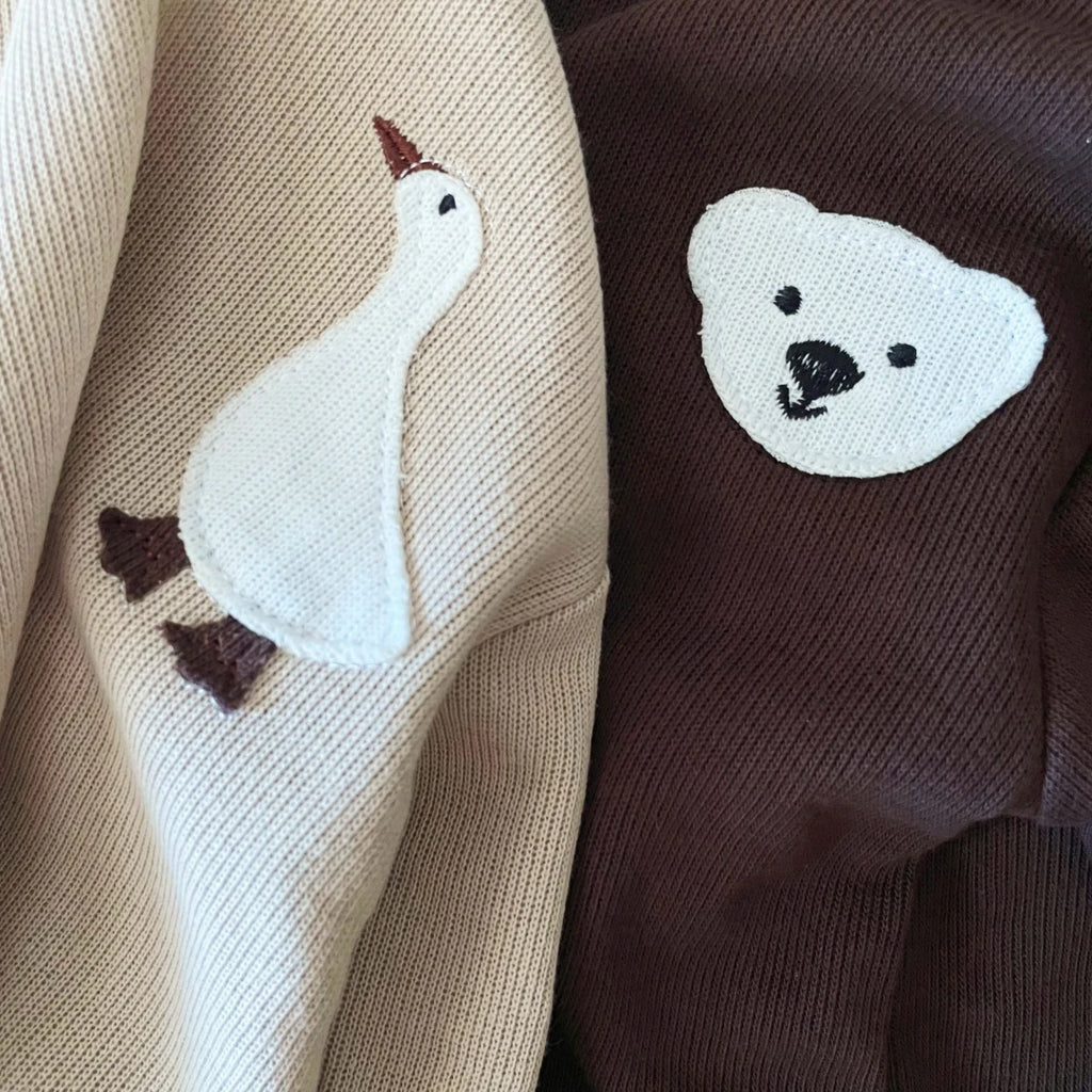 סט 2חלקים דגם- ברבור ודובי