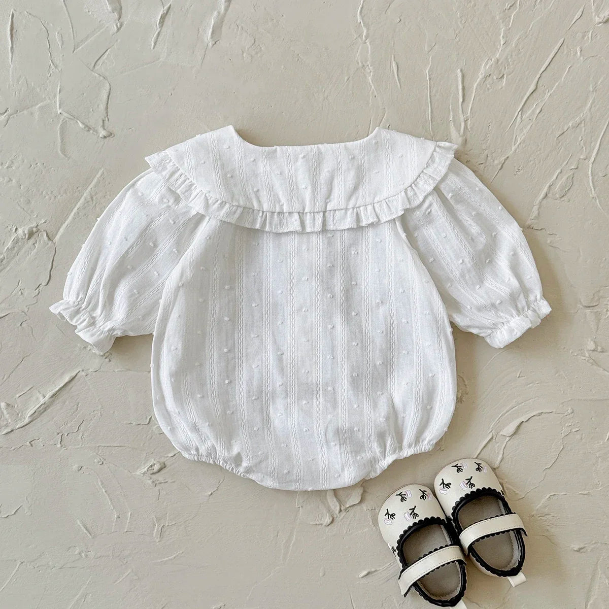 בגד גוף חגיגי כותנה-עינב