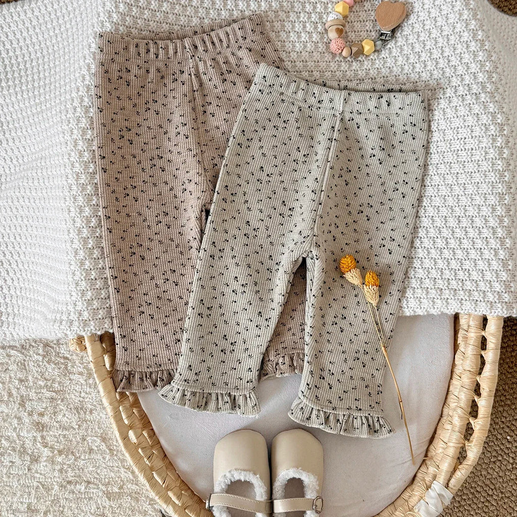 מכנס בנות דגם פירחוני