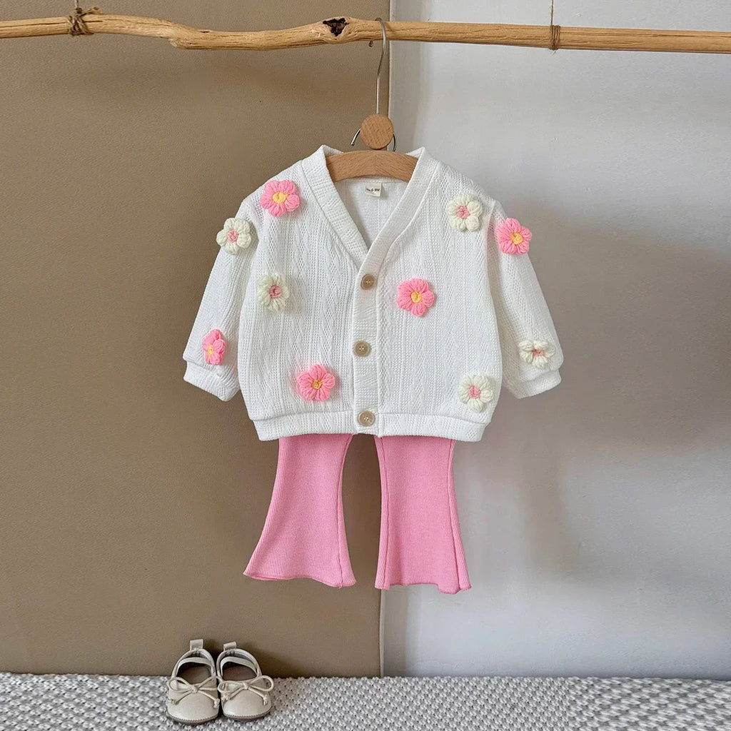 סט בנות פירחוני