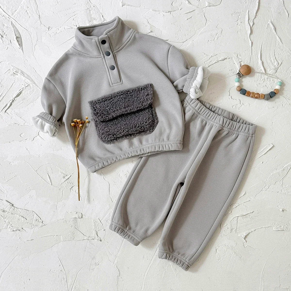 חליפה 2 חלקים דגם כיס