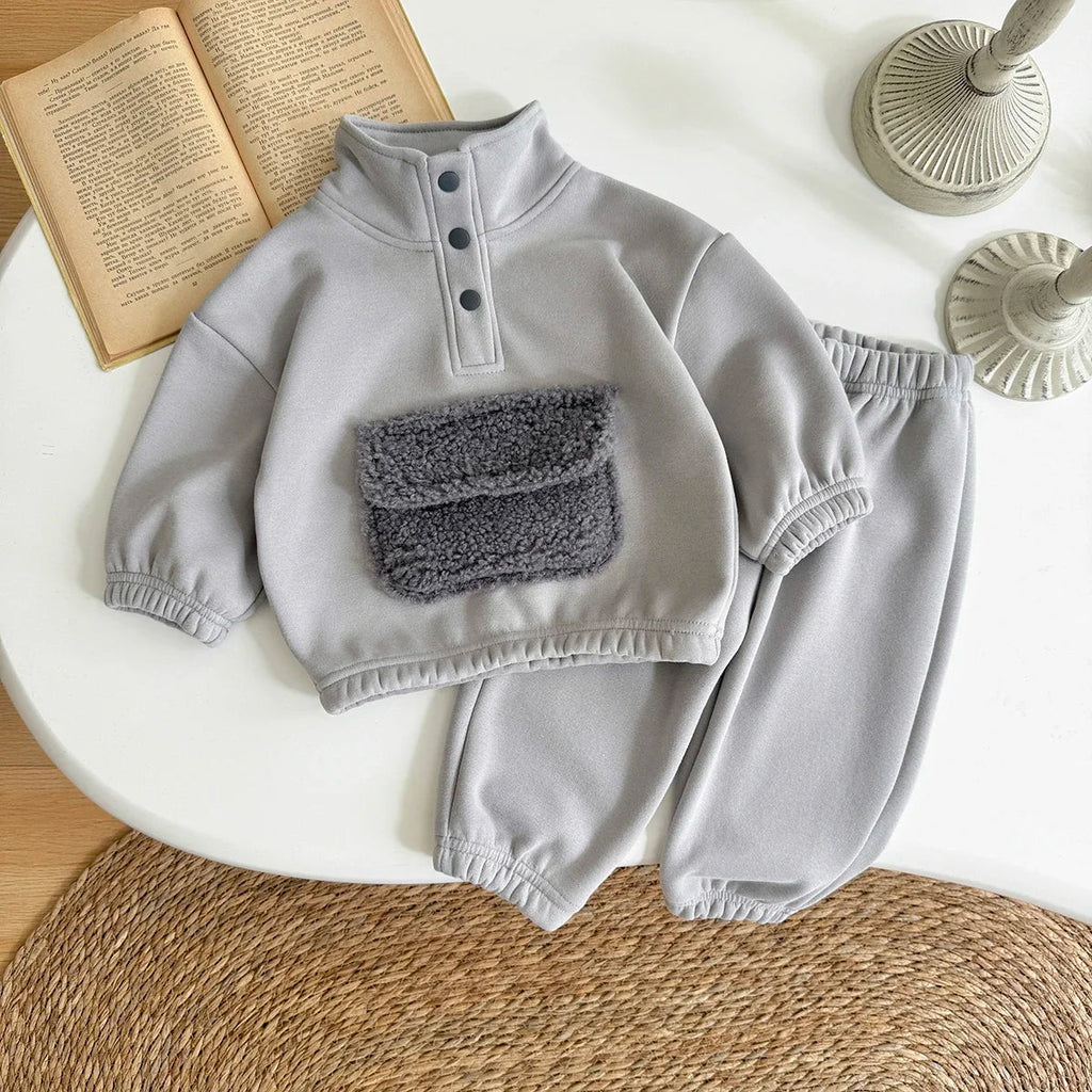 חליפה 2 חלקים דגם כיס