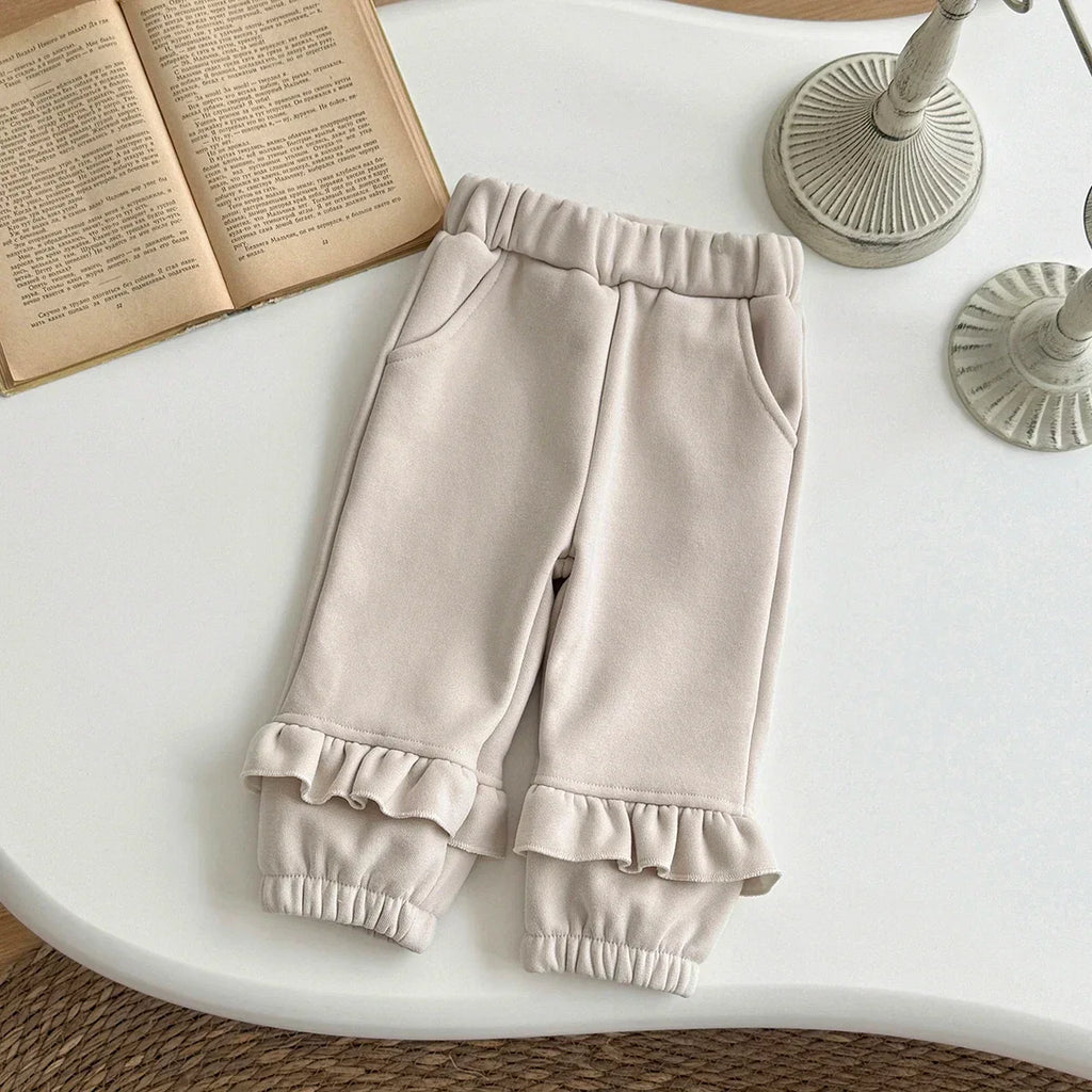 מכנסי כותנה רחבים