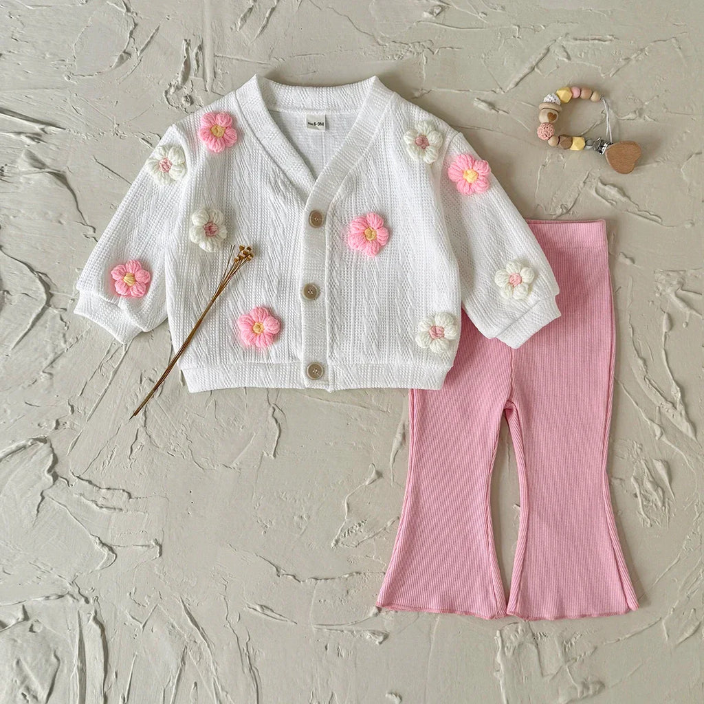 סט בנות פירחוני