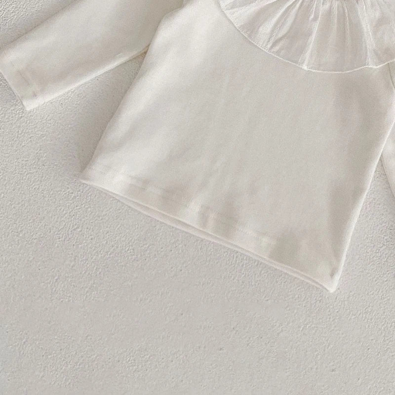 חולצת צווארון מעוצבת-בנות