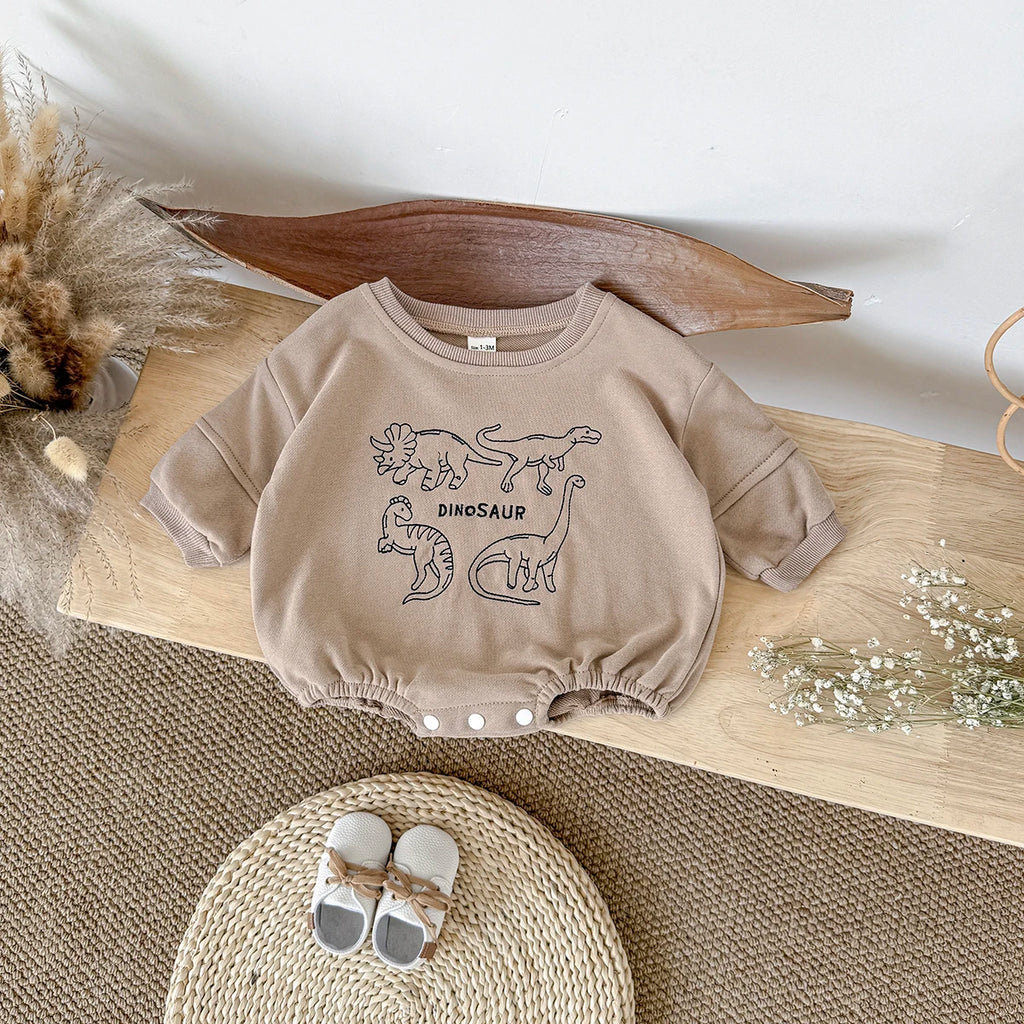 אוברול חולצת דינוזאור