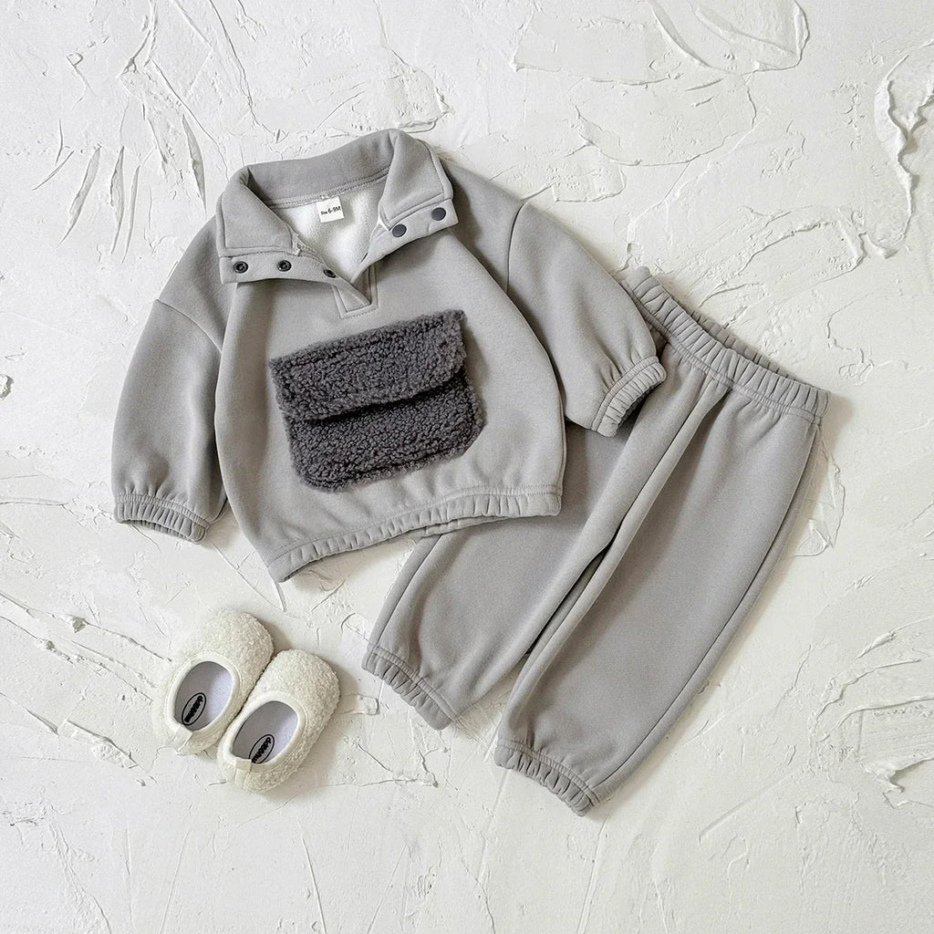 חליפה 2 חלקים דגם כיס