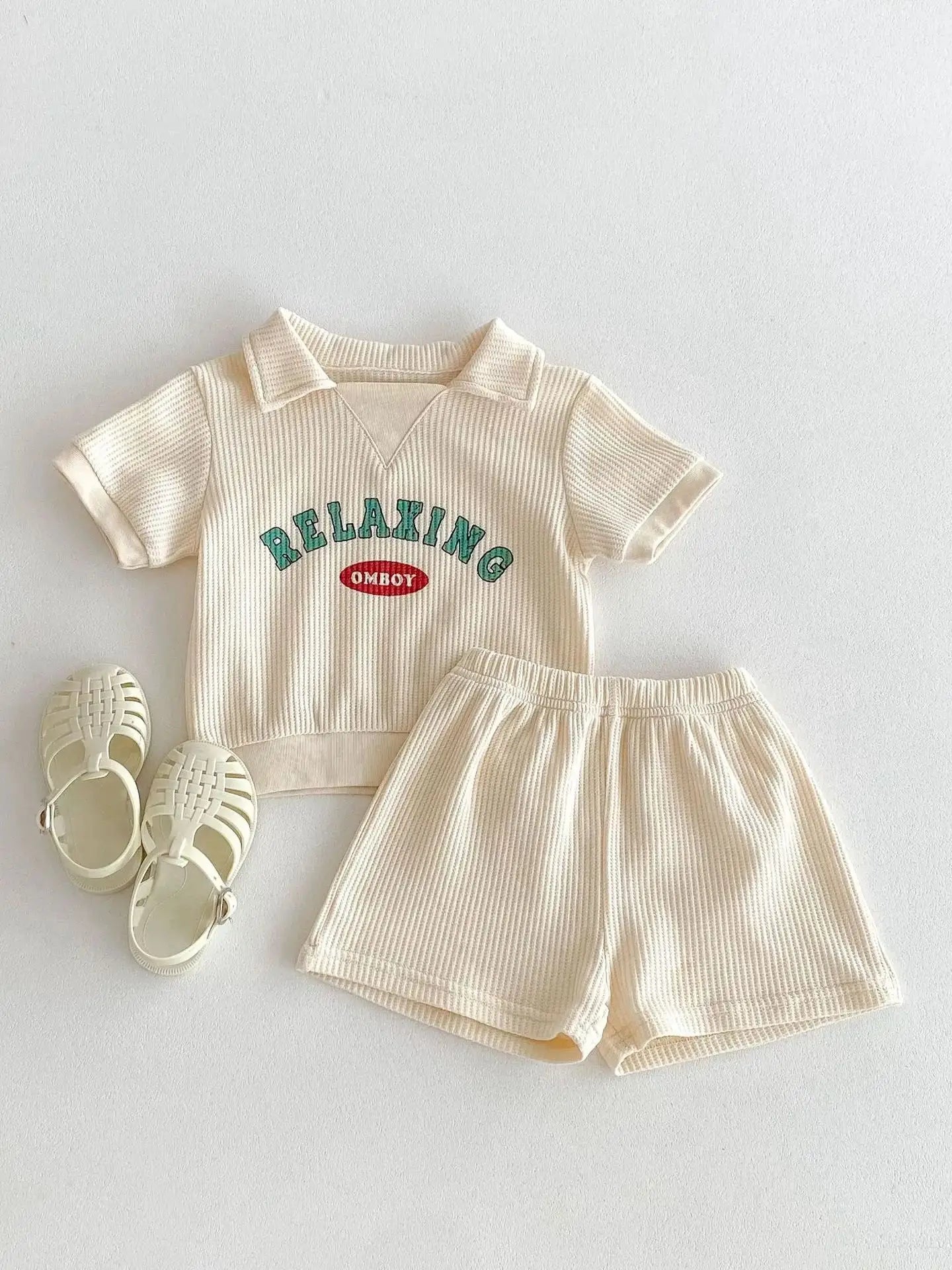 סט 2חלקים עם צווארון- דייזי