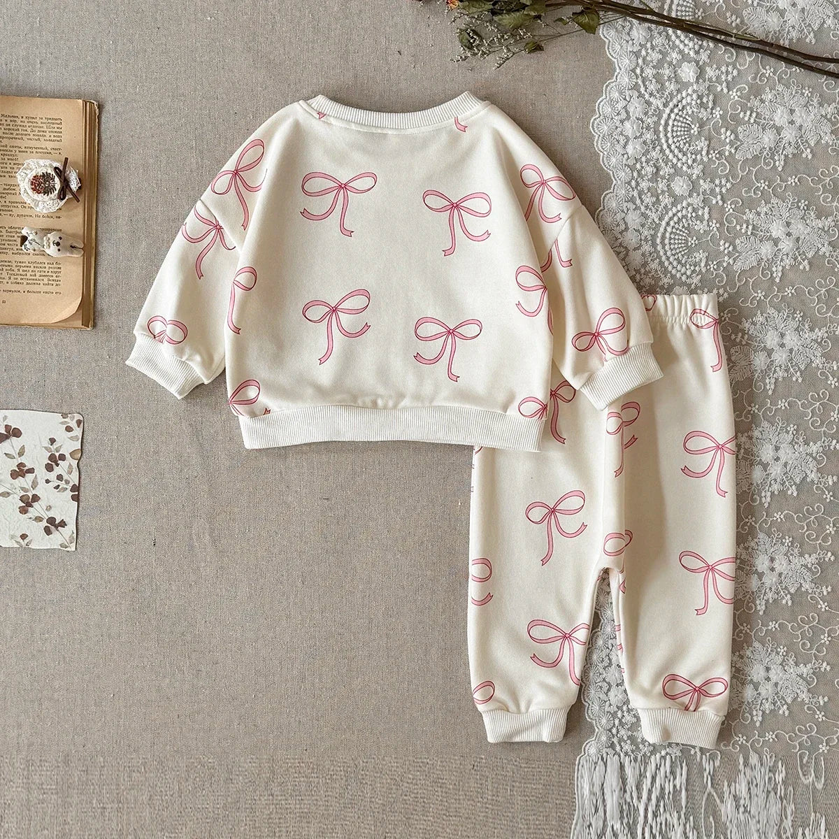 סט 2חלקים-דגם פפיונים