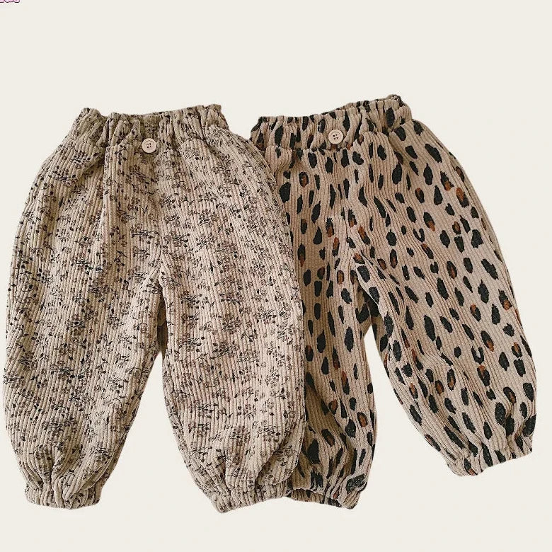 מכנסי קורדורוי-שחף